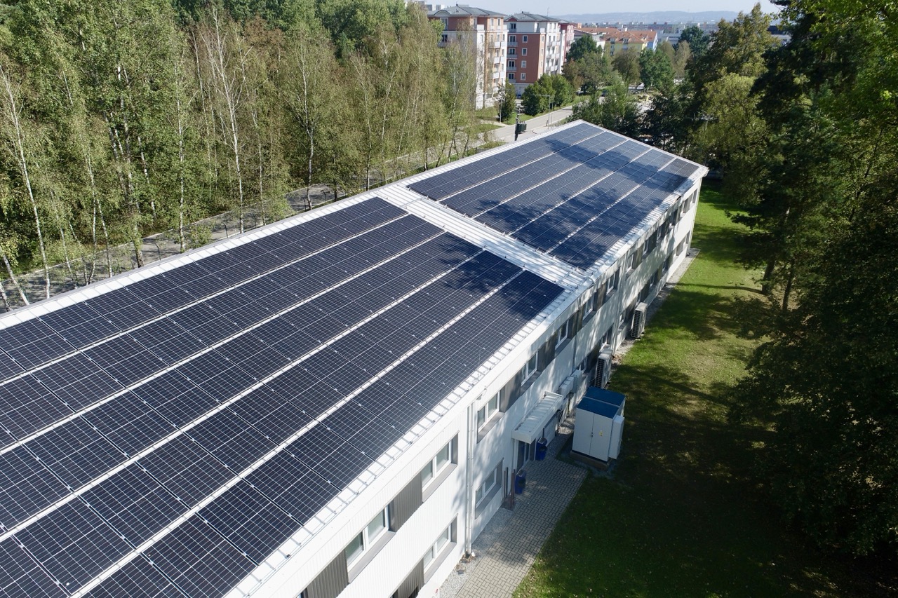 Třetí fotovoltaická elektrárna na provozovně SWIETELSKY - CZ